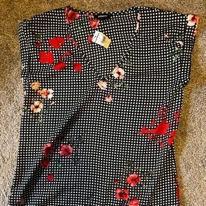 Express flower blouse